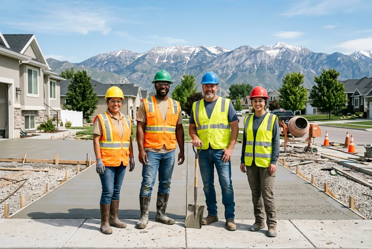 Holladay Concrete Pros professional team — Concrete Holladay in Salt Lake County, UT