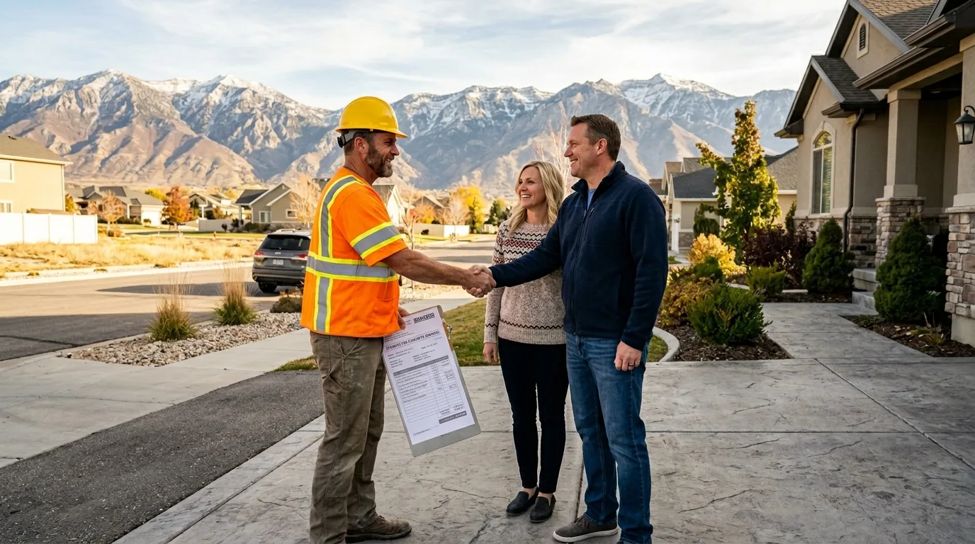 Choosing a Concrete Contractor in Holladay UT