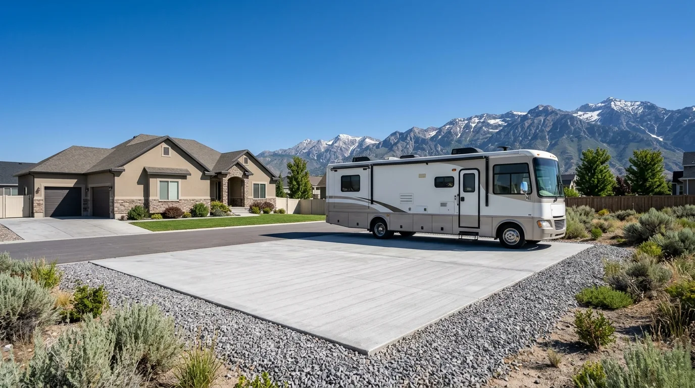 Holladay RV Pad Concrete: What Homeowners Need to Know